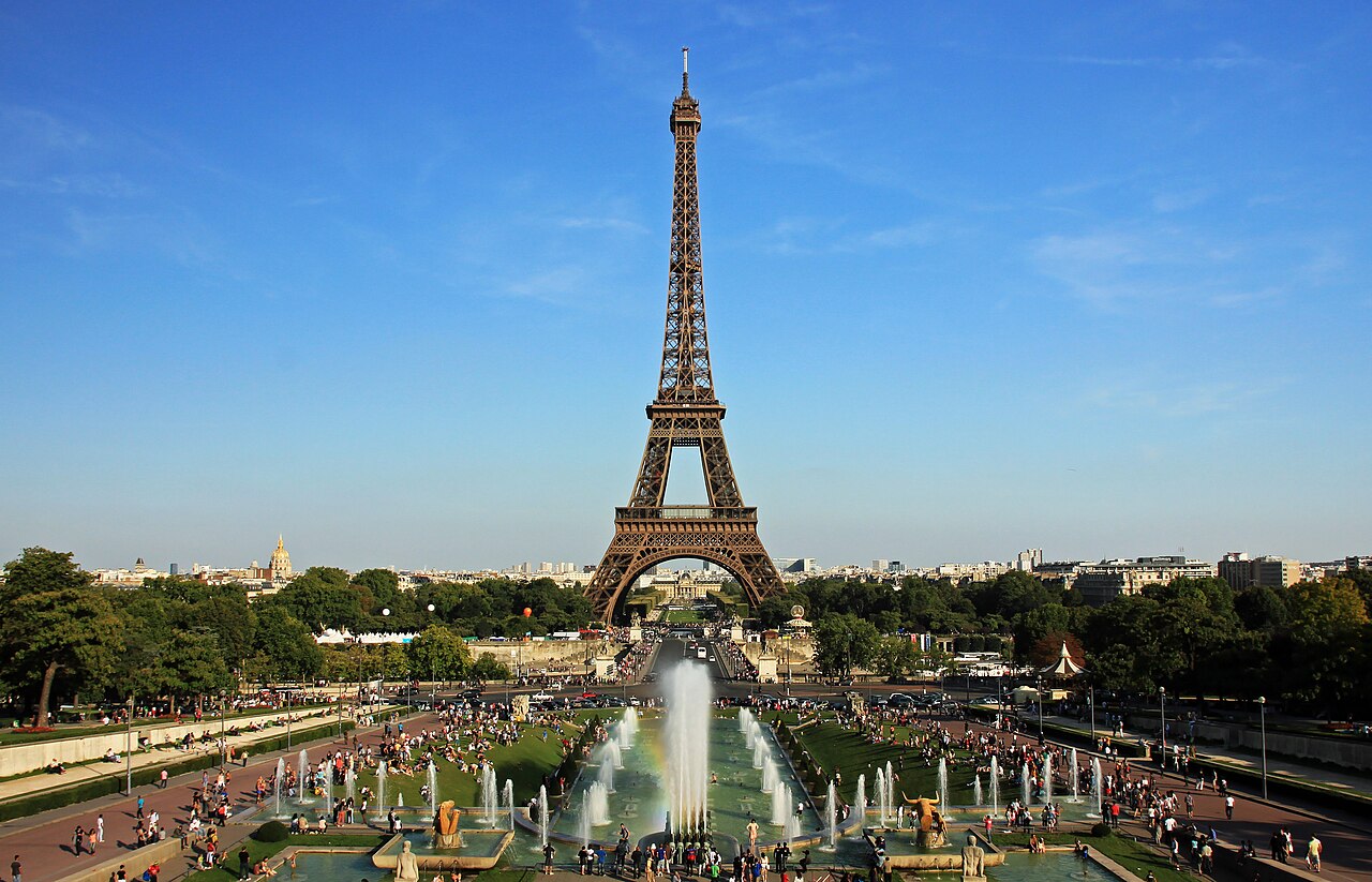 The Eiffel Tower in Paris